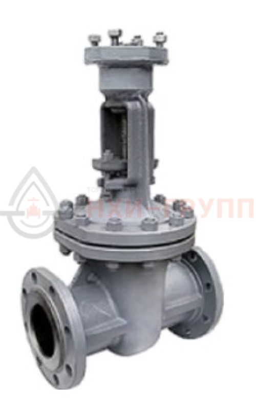 Задвижка клиновая литая с выдвижным шпинделем фланцевая под электропривод 30с976нж DN 50 PN 6,3 МПа У1, корпус ст. 20Л, класс герметичности «А» по ГОСТ 9544-2015