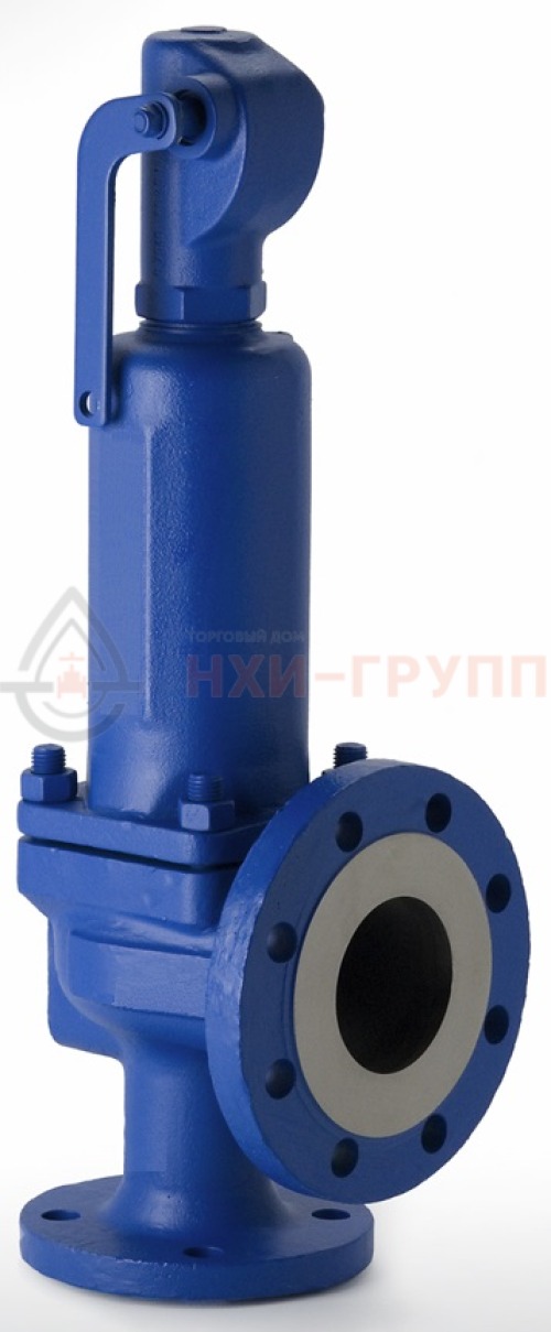 Клапан предохранительный пружинный сальниковый фланцевый с приспособлением для принудительного открытия СППК4Р 25-16 17лс17нж DN 25 (исп. В) / 40 (исп. В) PN 1,6 (вход) / 0,6 (выход) МПа ХЛ1, пружина № ?, Рн=? кгс/см², корпус ст. 20ГЛ, класс герметичности «В» по ГОСТ 9544-2015