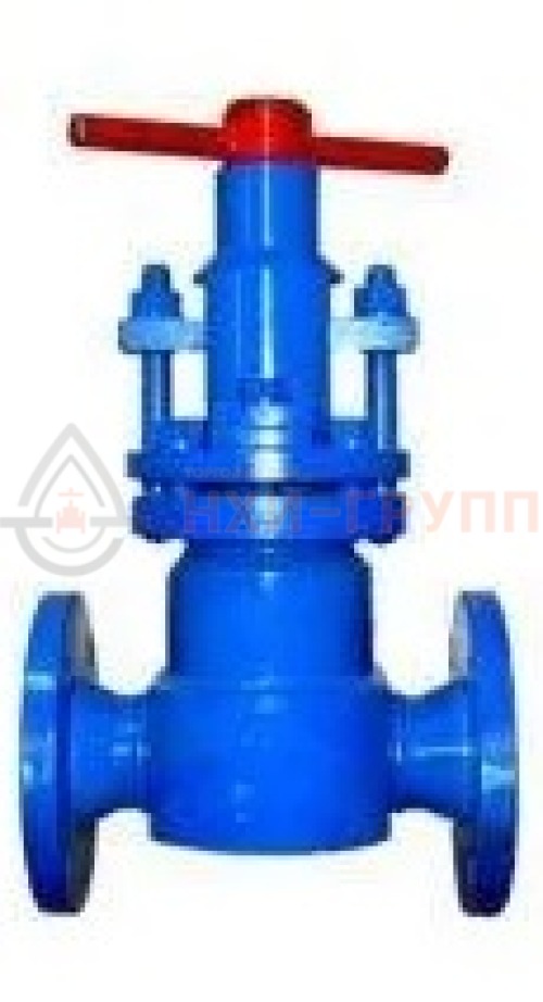 Клапан запорный сильфонный фланцевый ручной 14нж17ст DN 80 PN 1,0 МПа УХЛ1, корпус ст. 12Х18Н10Т, класс герметичности «В» по ГОСТ 9544-2015