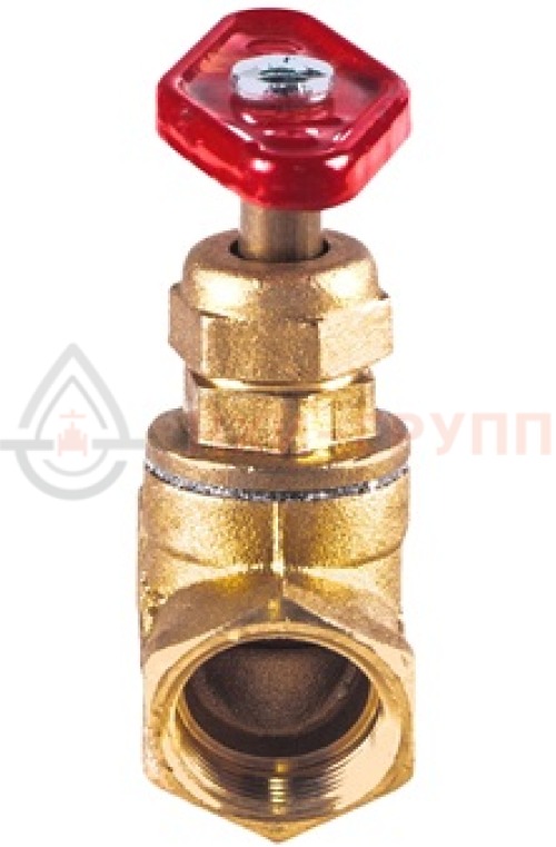 Клапан запорный сальниковый муфтовый ручной 15б3р DN 32 PN 1,6 МПа УХЛ4, корпус латунь, класс герметичности «А» по ГОСТ 9544-2015