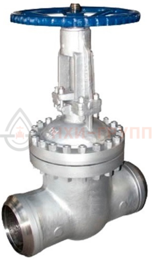 Задвижка клиновая с выдвижным шпинделем под приварку ручная 31лс45нж DN 100 PN 25,0 МПа ХЛ1, корпус ст. 20ГЛ, класс герметичности «А» по ГОСТ 9544-2015