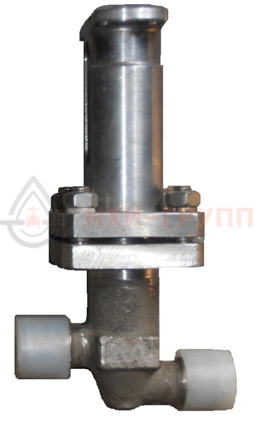 Клапан запорный сильфонный под приварку под электропривод 14нж917ст DN 100 PN 1,0 МПа УХЛ1, корпус ст. 12Х18Н10Т, класс герметичности «В» по ГОСТ 9544-2015