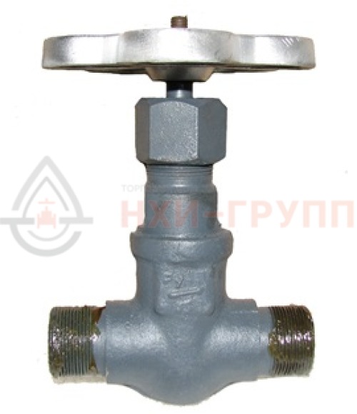 Клапан запорный сальниковый цапковый ручной 15с9бк DN 15 PN 10,0 МПа У1, корпус ст. 25, класс герметичности «А» по ГОСТ 9544-2015