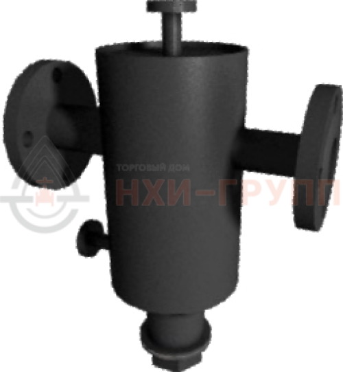 Грязевик вертикальный ТС - 569.00.000 - 11, DN 80/100 PN 16 кгс/см2 материал корпуса  -  сталь 20