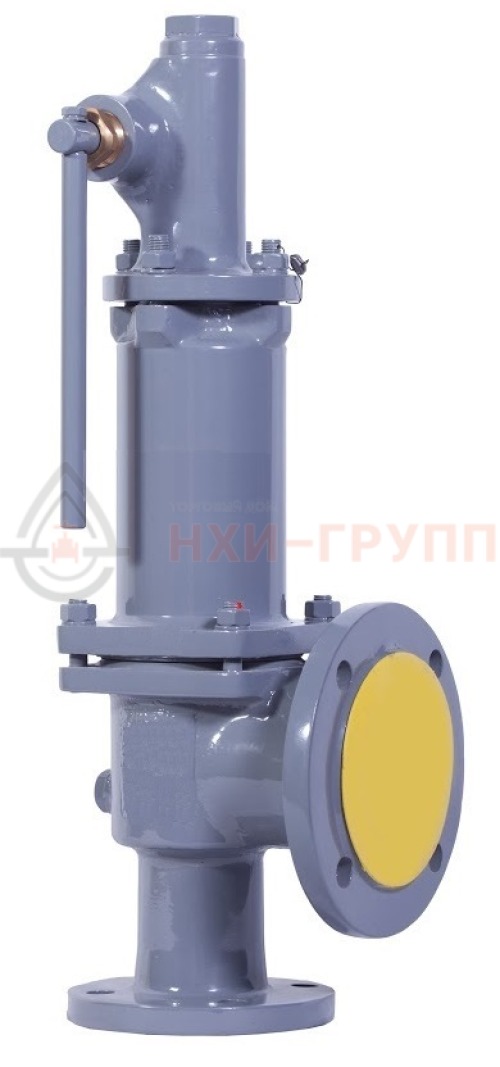 Клапан предохранительный пружинный сальниковый фланцевый с приспособлением для принудительного открытия СППК4Р 50-40 17с21нж DN 50 (исп. F) / 80 (исп. В) PN 4,0 (вход) / 1,6 (выход) МПа У1, пружина № ?, Рн=? кгс/см², корпус ст. 20Л, класс герметичности «В» по ГОСТ 9544-2015