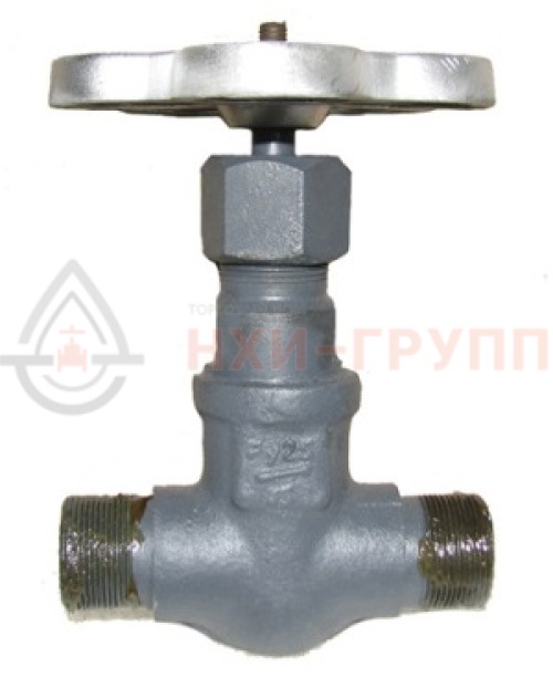 Клапан запорный сальниковый цапковый ручной 15с10п DN 15 PN 2,5 МПа У1, корпус ст. 25, класс герметичности «А» по ГОСТ 9544-2015