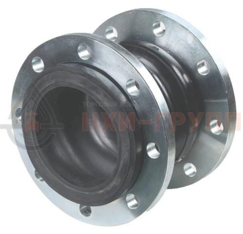 Компенсатор фланцевый DN 125 РN 10 кгс/см2 гибкая вставка PTFE