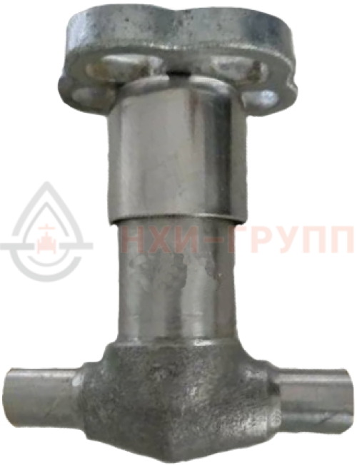 Клапан запорный сальниковый под приварку ручной НХИ21152-015-03 DN 15 PN 4,0 МПа Тmax +200 °С, корпус ст. 08Х18Н10Т(12Х18Н10Т), класс герметичности «А» по ГОСТ 9544-2015