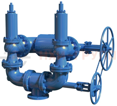 Блок предохранительных клапанов БПУ 80-40 ХЛ1 50лс07нж