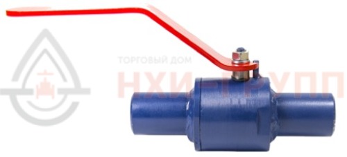 Кран шаровой разборный проходной полнопроходной под приварку ручной КШ-Р.П.ПП.П.Р.НХИ.032.250.02.ХЛ1 DN 32 PN 25,0 МПа, корпус ст. 09Г2С, класс герметичности «А» по ГОСТ 9544-2015