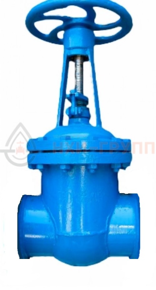 Задвижка клиновая штампосварная с выдвижным шпинделем под приварку ручная 30нж65нж DN 50 PN 2,5 МПа УХЛ1, корпус ст. 12Х18Н10Т, класс герметичности «В» по ГОСТ 9544-2015