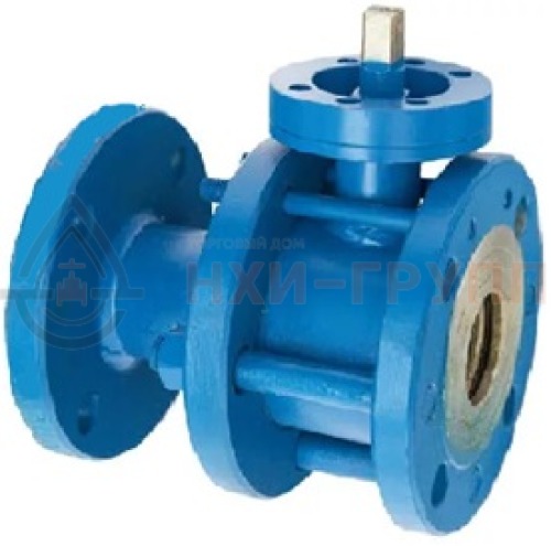 Кран шаровой разборный проходной полнопроходной фланцевый под электропривод КШ-Р.П.ПП.Ф.ЭП.НХИ.065.025.02.ХЛ1 DN 65 PN 2,5 МПа, корпус ст. 09Г2С, класс герметичности «А» по ГОСТ 9544-2015