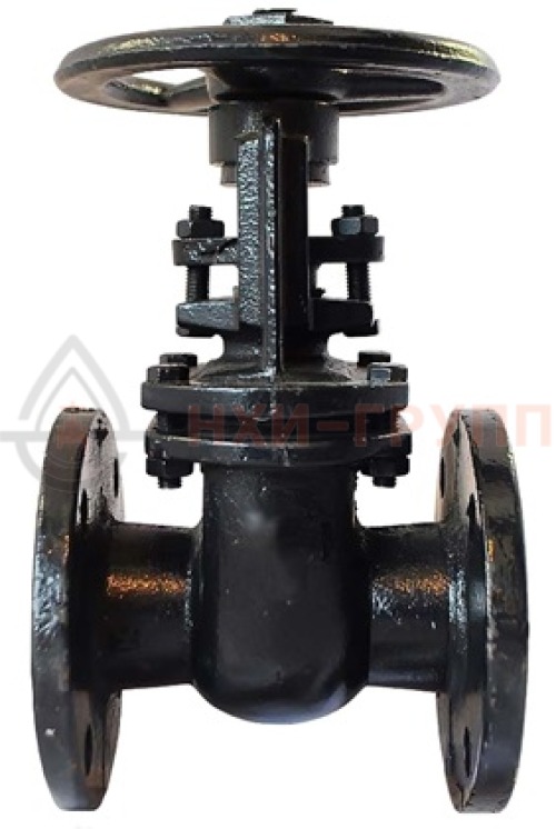 Задвижка параллельная литая с выдвижным шпинделем фланцевая ручная 30ч6бр DN 50 PN 1,6 МПа У3, корпус чугун, класс герметичности «D» по ГОСТ 9544-2015