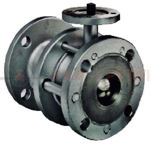 Кран шаровой разборный проходной полнопроходной фланцевый под электропривод КШ-Р.П.ПП.Ф.ЭП.НХИ.050.063.01.У DN 50 PN 6,3 МПа, корпус ст. 20, класс герметичности «А» по ГОСТ 9544-2015