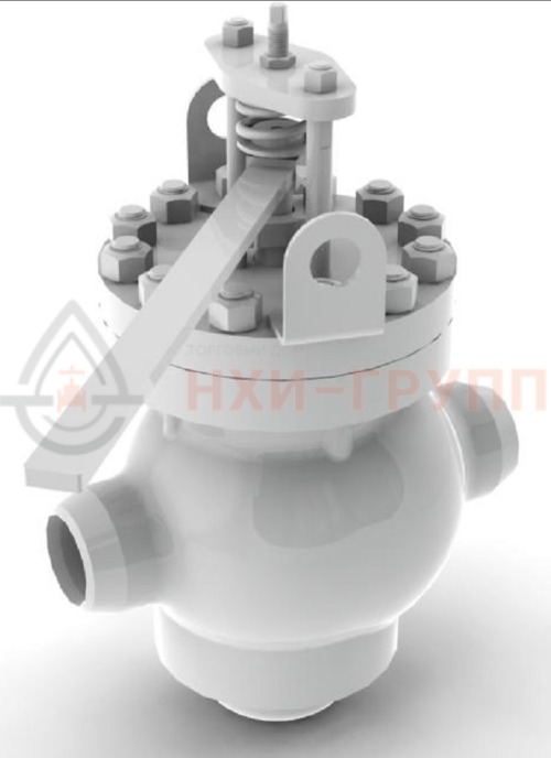Клапан регулирующий под приварку ручной 6с-9-3 DN 150 PN 10,0 МПа Т450 °С, корпус ст. 25Л