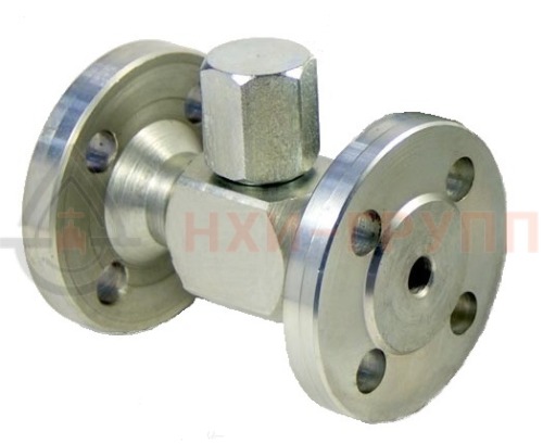 Клапан обратный подъемный фланцевый 16лс48нж DN 25 PN 10,0 МПа ХЛ1, корпус ст. 09Г2С, класс герметичности «В» по ГОСТ 9544-2015