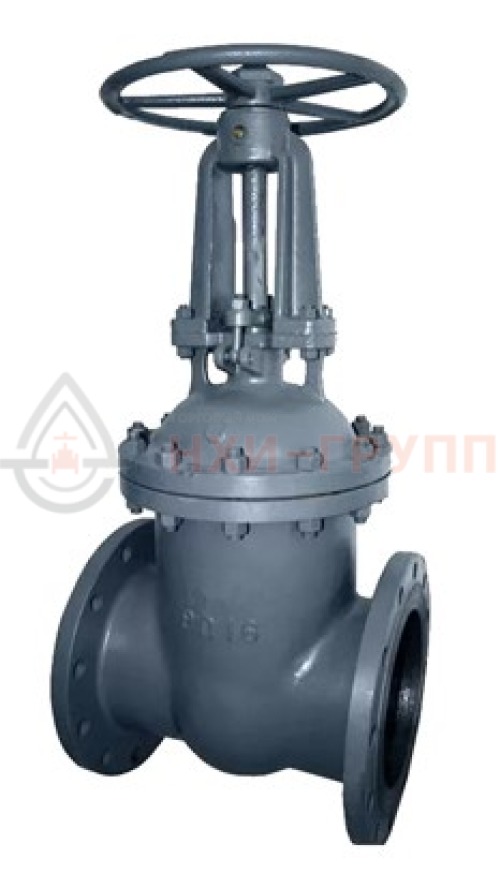 Задвижка клиновая литая с выдвижным шпинделем фланцевая ручная 30с41нж DN 150 PN 1,6 МПа У1, корпус ст. 20Л, класс герметичности «А» по ГОСТ 9544-2015