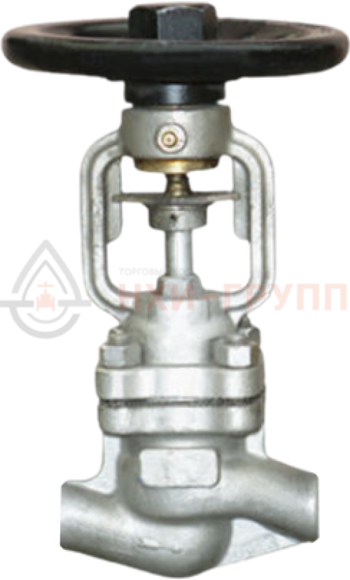 Клапан запорный сильфонный под приварку ручной 15с66нж DN 40 PN 4,0 МПа У1, корпус ст. 25Л, класс герметичности «А» по ГОСТ 9544-2015