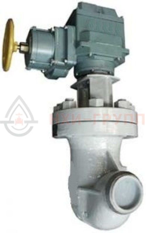 Клапан регулирующий под приварку с электроприводом (МЭОФ-250/25-0,25У-99К) Т-34бэ DN 80 PN 10,0 МПа Т300 °С, корпус ст. 25Л