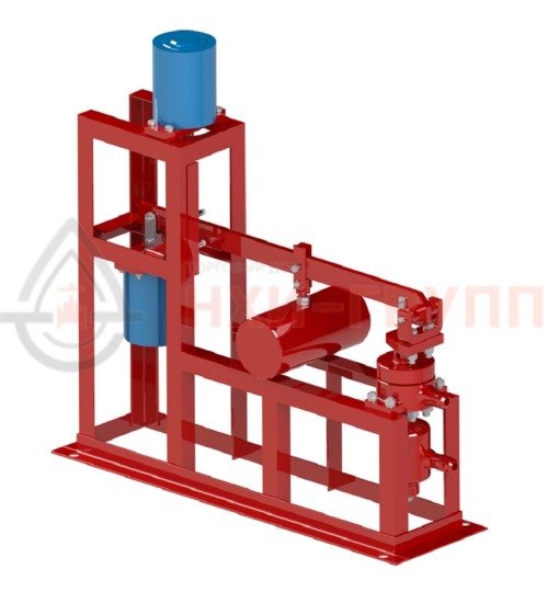 Клапан импульсный под приварку с электромагнитным приводом 586-20-ЭМ-01 DN 20 PN 25,0 МПа Т545 °С , корпус ст. 12Х1МФ