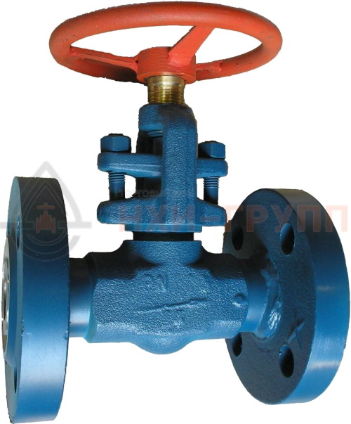 Клапан запорный сальниковый фланцевый ручной 15с26нж DN 25 PN 2,5 МПа У1, корпус ст. 20, класс герметичности «А» по ГОСТ 9544-2015