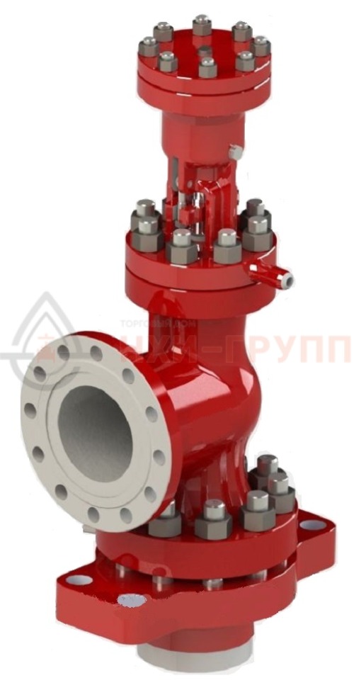 Клапан предохранительный фланцевый 392-175/95-0Г DN 150 PN 13,7 МПа Т560 °С, корпус ст. 15Х1М1ФЛ