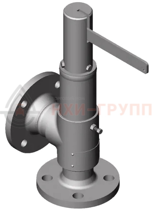 Клапан предохранительный фланцевый 17с-2-3 DN 40 PN 1,0 МПа Т250 °С, корпус ст. 20