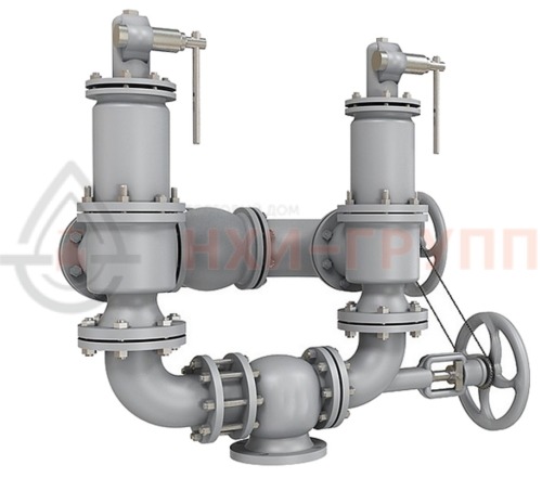 Блок предохранительных клапанов БПУ Р 50-40 У1 50с03нж1