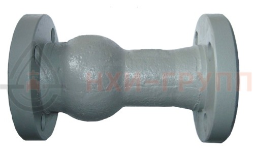 Клапан обратный поворотный фланцевый 19с10бк DN 100 PN 16,0 МПа У1, корпус ст. 25Л