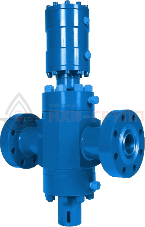 Задвижка шиберная маслозаполненная фланцевая с гидроприводом ЗМГ-80х105 К1 DN 80 (3 ⅛") Pр 105 МПа (15000 psi) ХЛ1/УХЛ1, класс герметичности «А» по ГОСТ 9544-2015