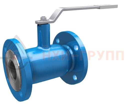 Кран шаровой цельносварной проходной полнопроходной фланцевый ручной КШ-Ц.П.ПП.Ф.Р.НХИ.020.040.03.УХЛ1 DN 20 PN 4,0 МПа, корпус ст. 12Х18Н10Т, класс герметичности «А» по ГОСТ 9544-2015