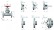 Задвижка кованая стальная клиновая с выдвижным шпинделем муфтовая ручная 31с16нж DN 15 PN 10,0 МПа У1, корпус ст. 20, класс герметичности «А» по ГОСТ 9544-2015