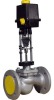 Клапан регулирующий односедельный фланцевый 25с947нж DN 80 PN 4,0 МПа У1 (Kvy - 160? м³/ч) с ЭИМ, корпус ст. 25Л